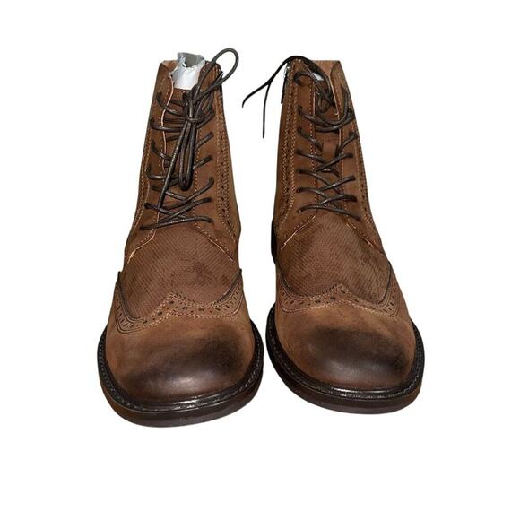 Unlisted Kenneth Cole Buzzer Mens 8.5 Boots Formal Classic Business Casual Work - Picture 1 of 9